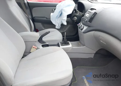 2009 Hyundai Elantra Gls from USA, damaged, VIN KMHDU46D19U636788